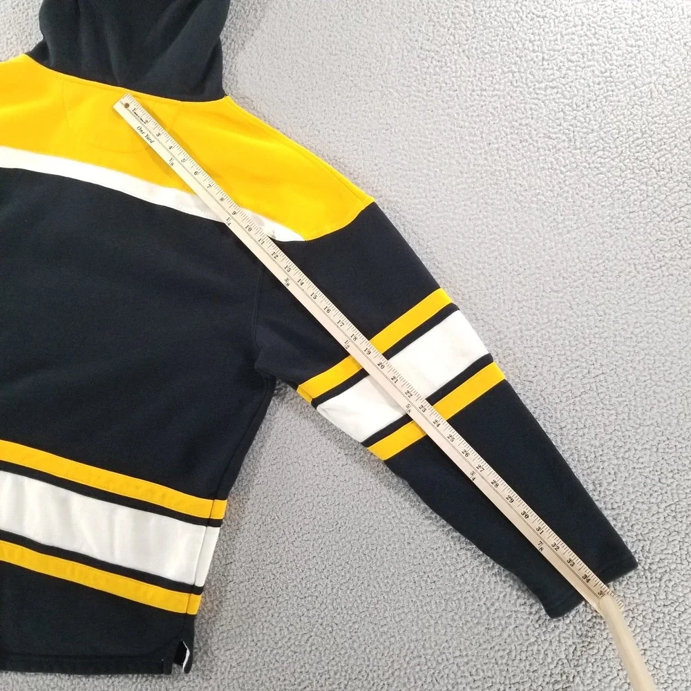 Boston Bruins '47 Hoodie Mens XL Bear Logo Lacer Superior Sweatshirt Pullover